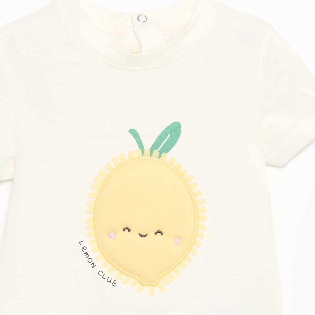 Camiseta de manga corta con estampado BLANCO
