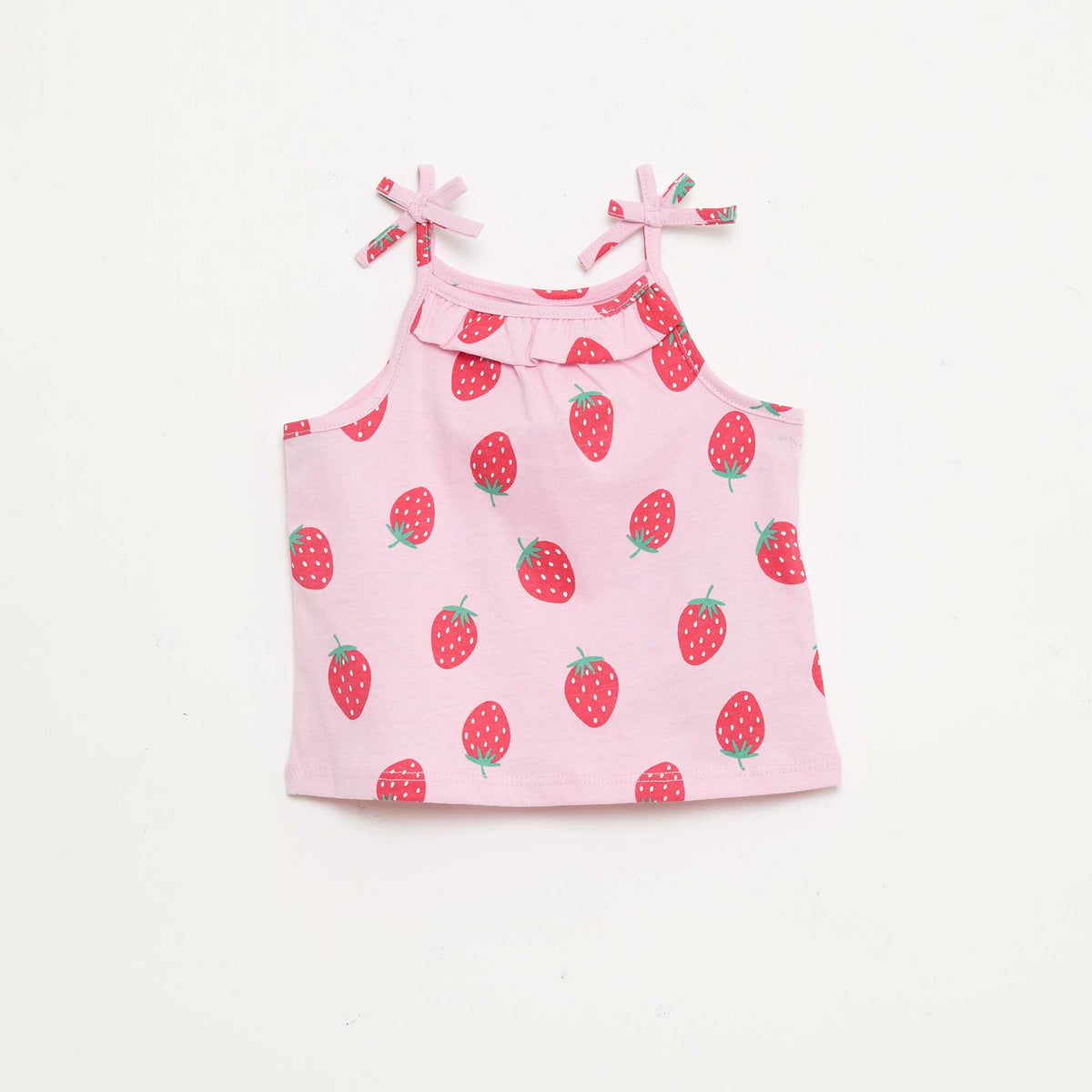 Pack de 2 camisetas de tirantes ROSA