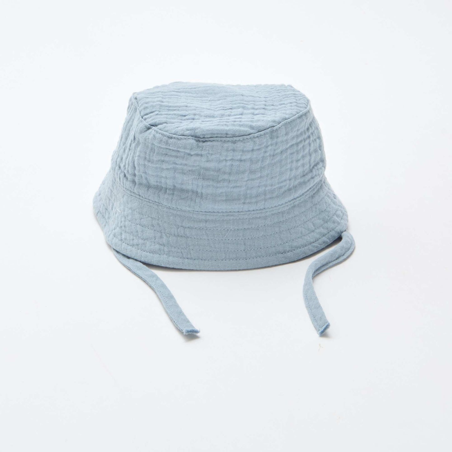 Gorro de pescador en gasa de algodón AZUL
