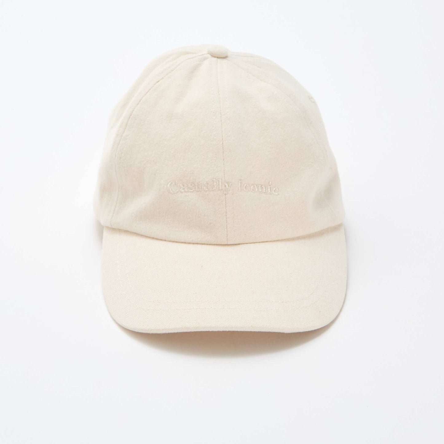 Gorra de algodón BEIGE