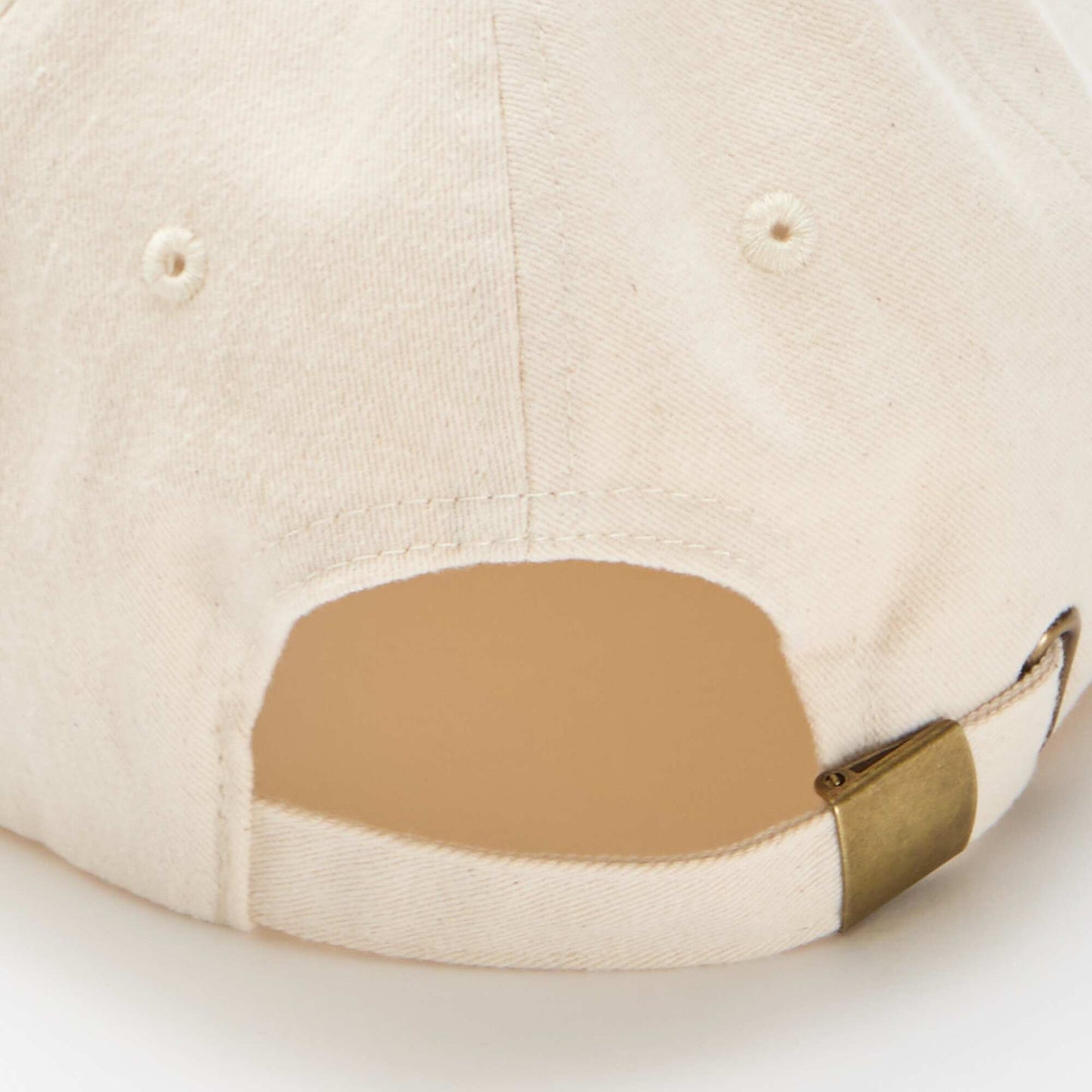 Gorra de algodón BEIGE