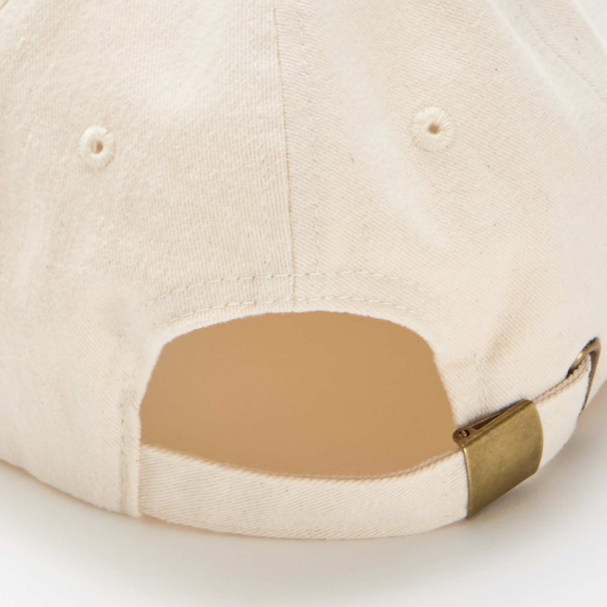 Gorra de algodón BEIGE
