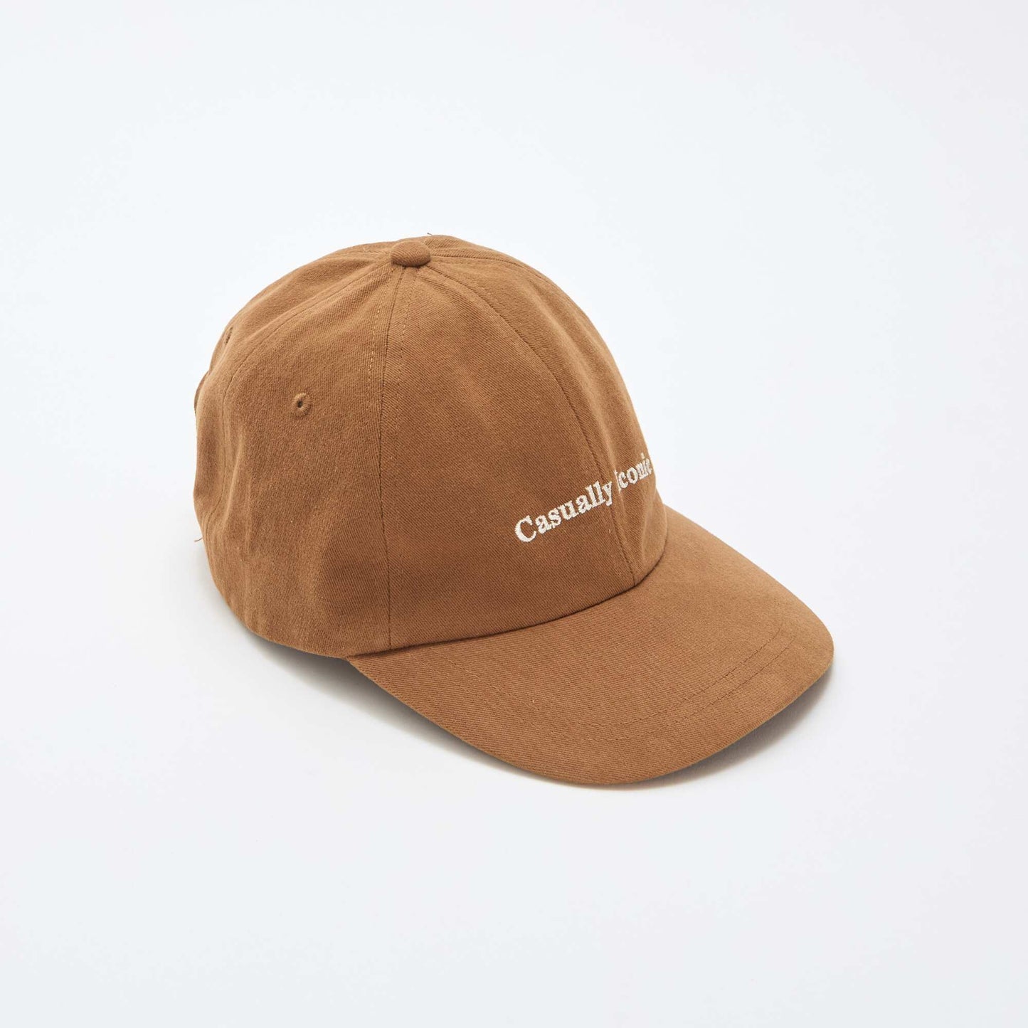 Gorra de algodón MARRON