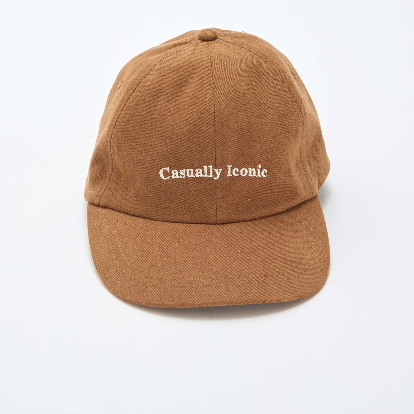 Gorra de algodón MARRON