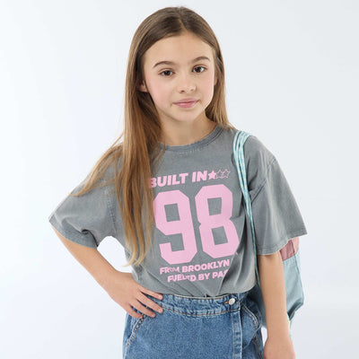 Camiseta estilo americano GRIS