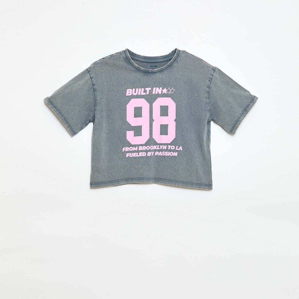 Camiseta estilo americano GRIS