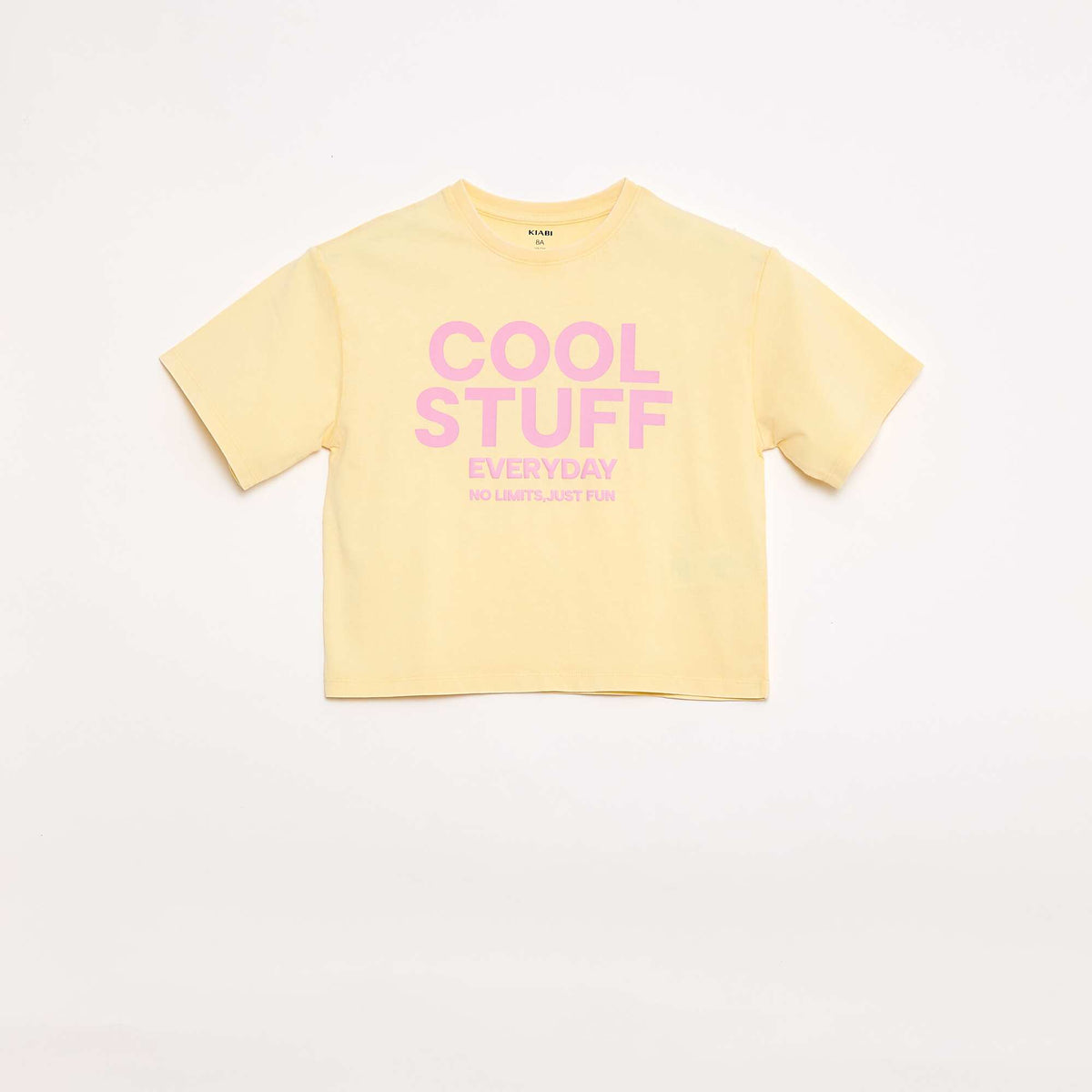 Camiseta estilo americano AMARILLO