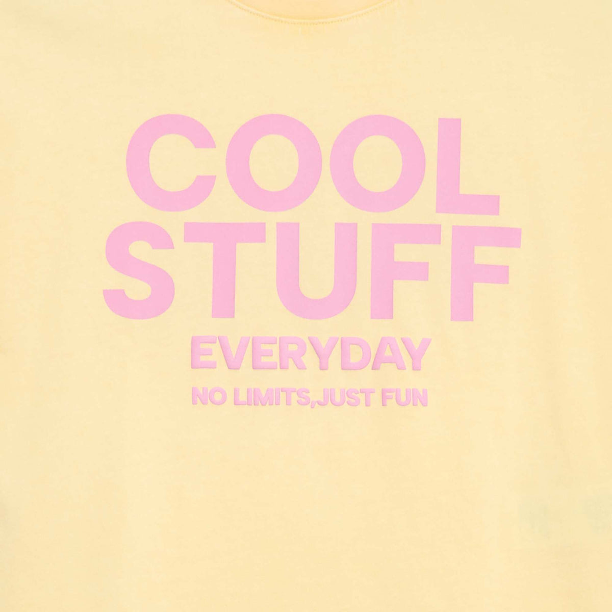 Camiseta estilo americano AMARILLO