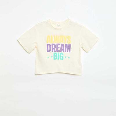 Camiseta estilo americano BLANCO