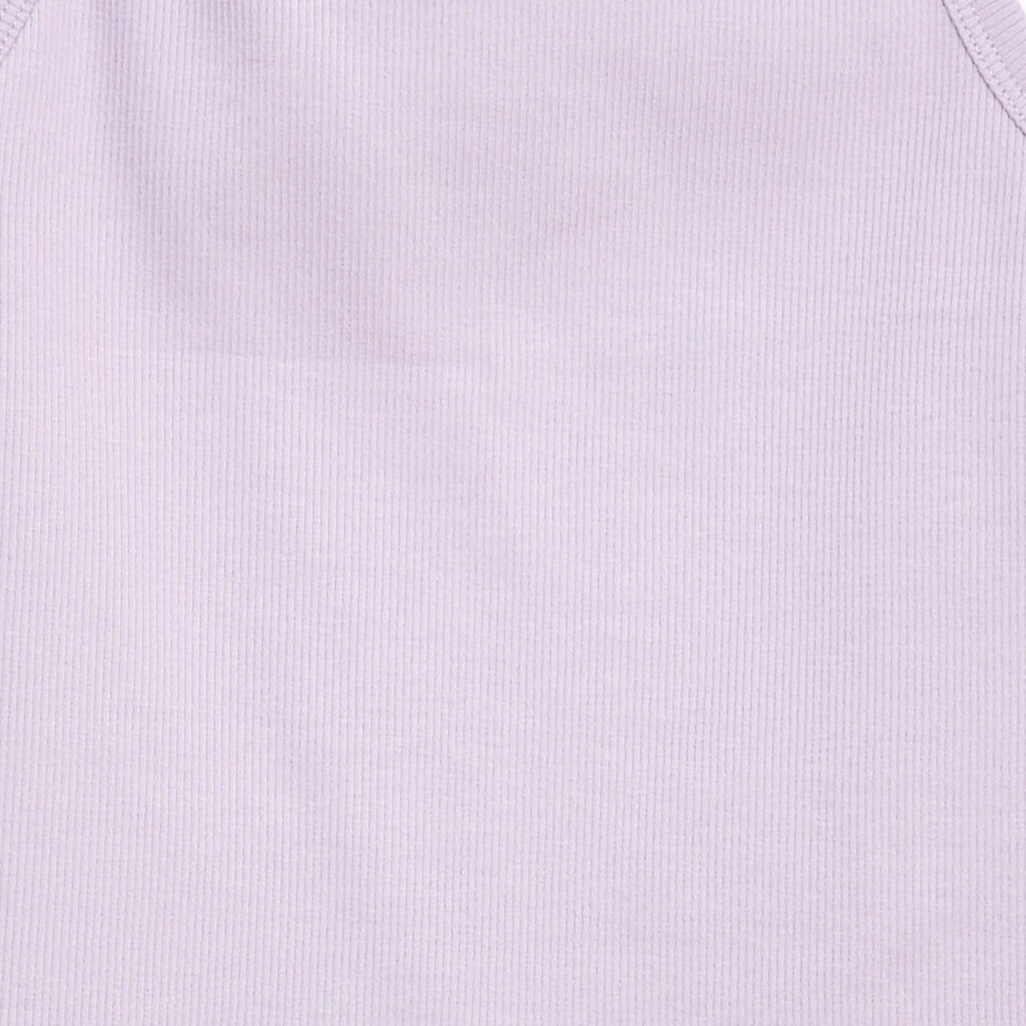 Camiseta de tirantes lisa de canalé con tirantes finos ROSA