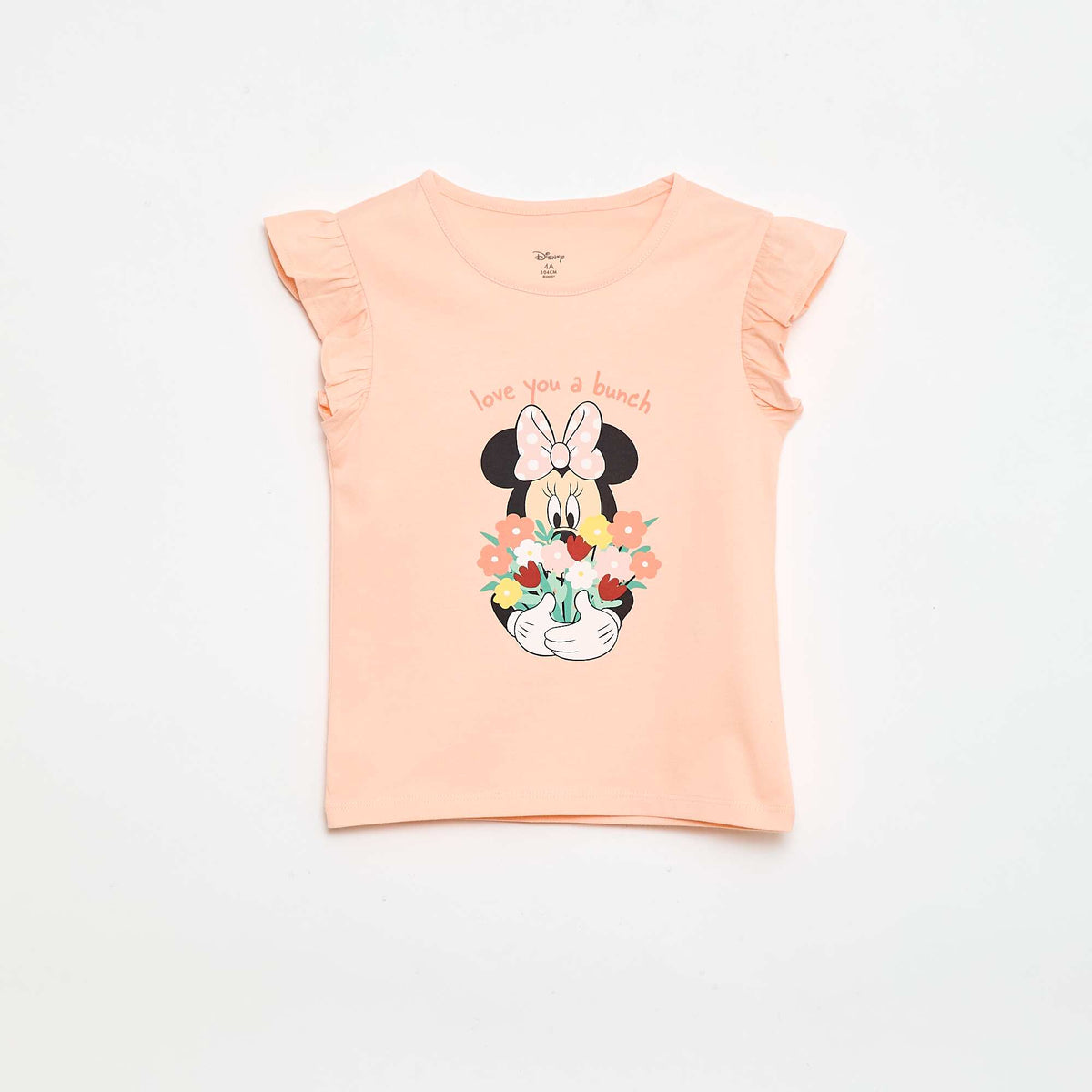 Pijama corto de 2 piezas 'Minnie' 'Disney' NARANJA