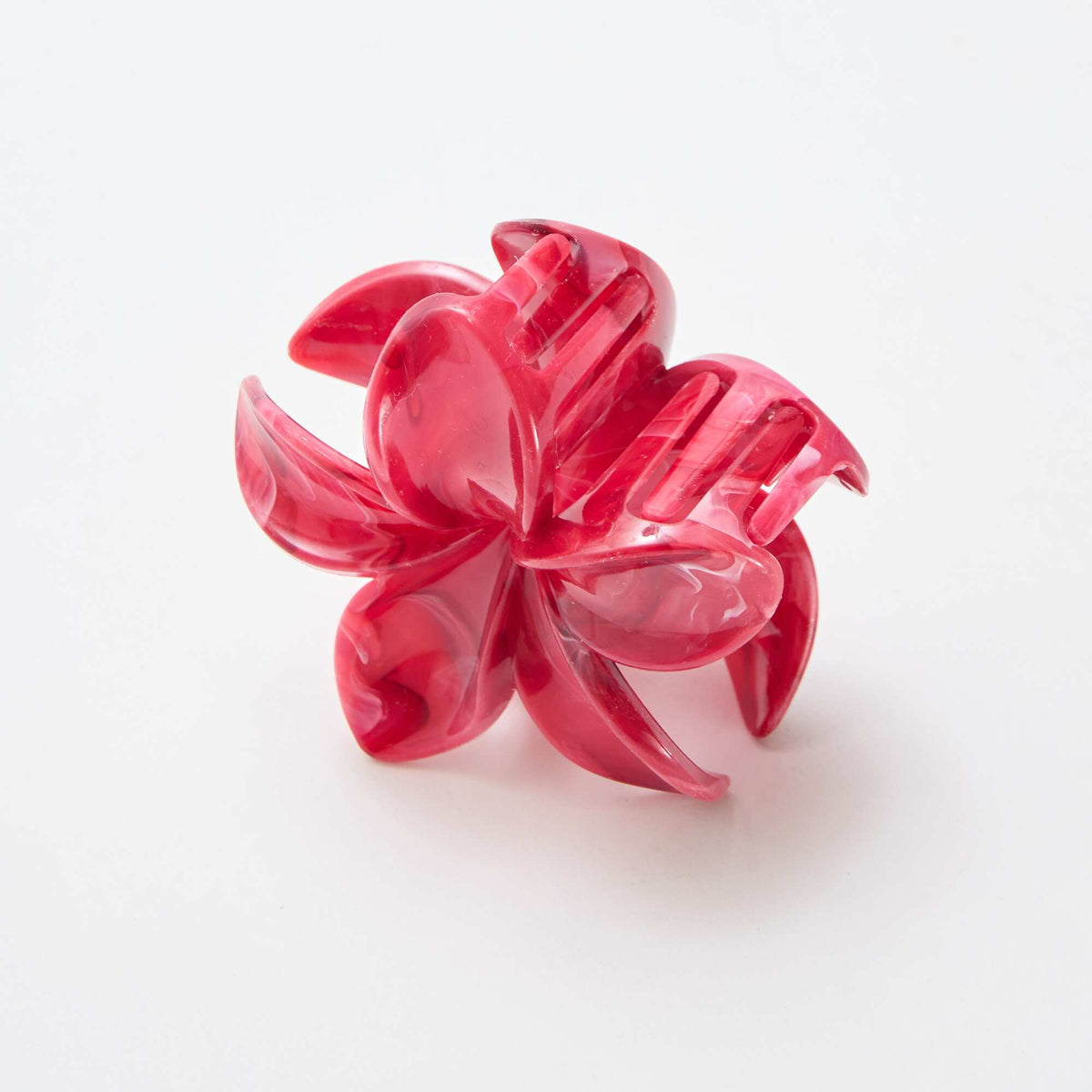 Pinza estilo flor de tiaré ROSA