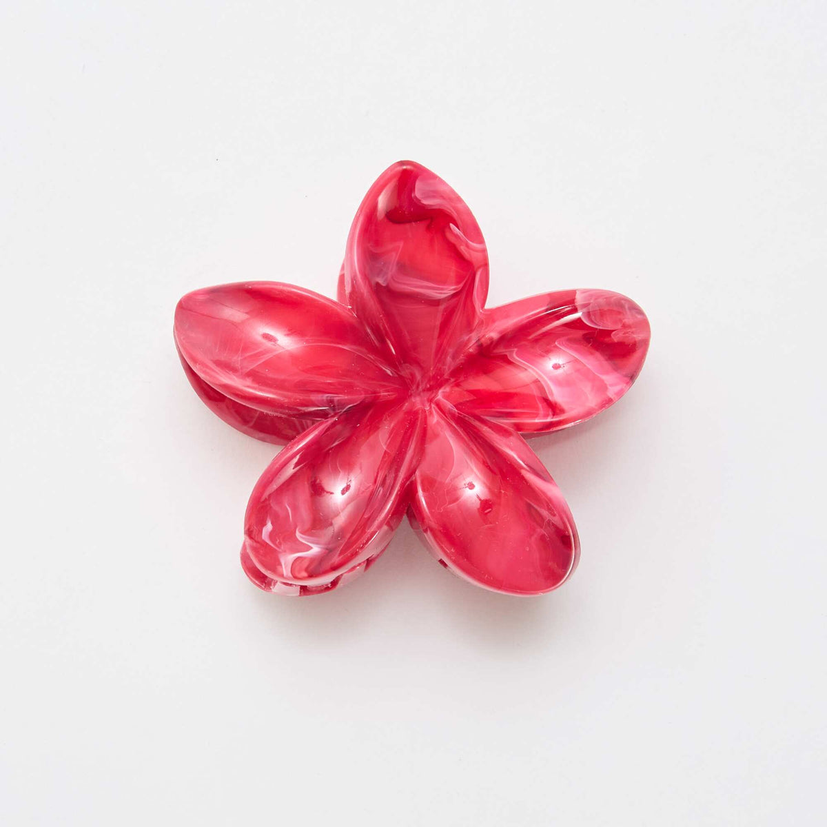 Pinza estilo flor de tiaré ROSA