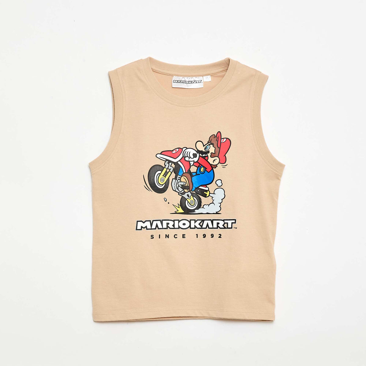 Pijama corto 'Mario Kart' pantalón corto + camiseta - 2 piezas BEIGE