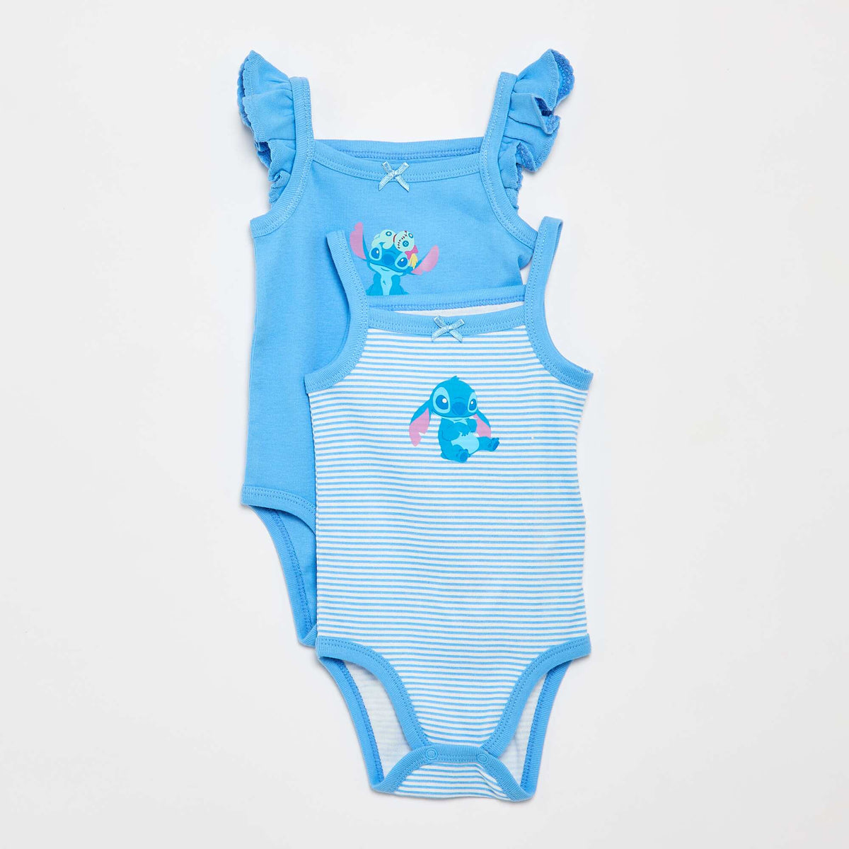 Pack de 2 bodies sin mangas 'Disney' AZUL