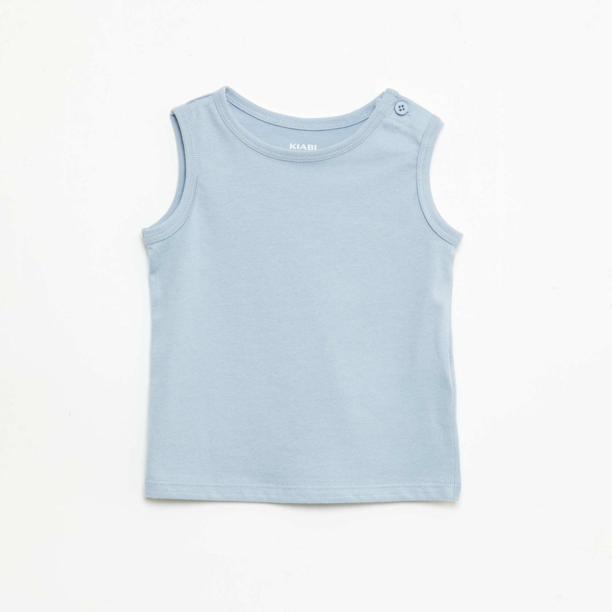 Pack de 2 camisetas de tirantes AZUL