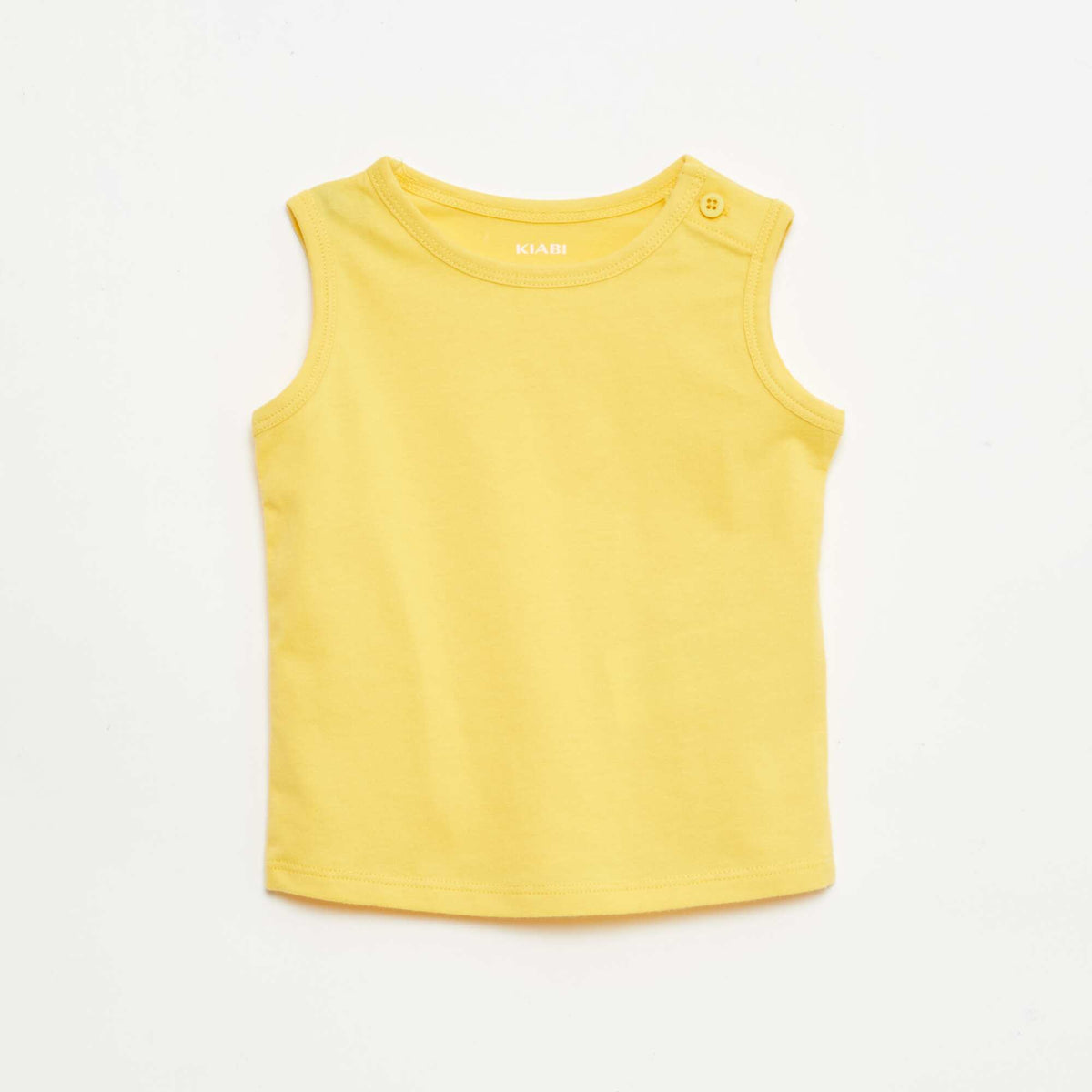 Pack de 2 camisetas de tirantes AMARILLO