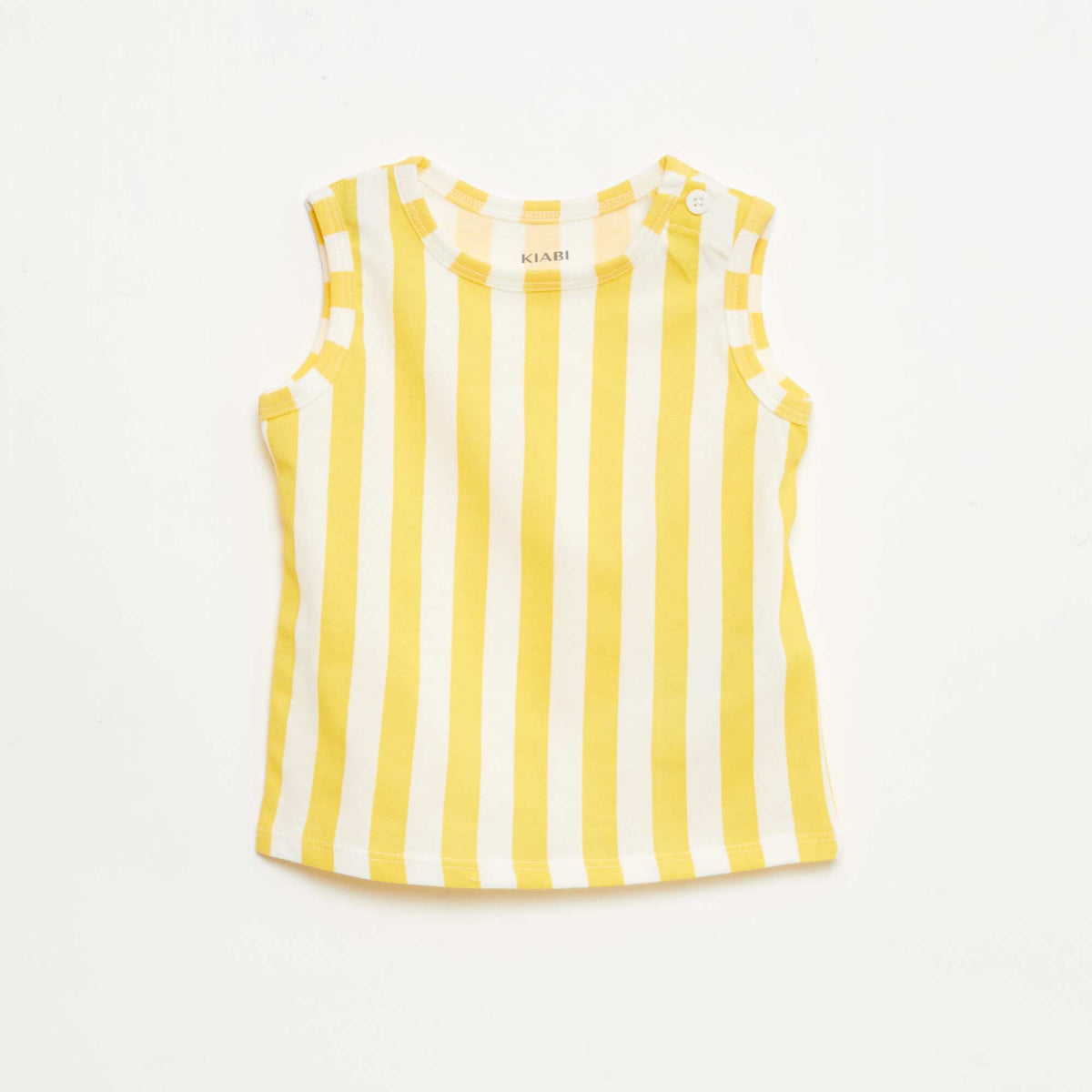 Pack de 2 camisetas de tirantes AMARILLO