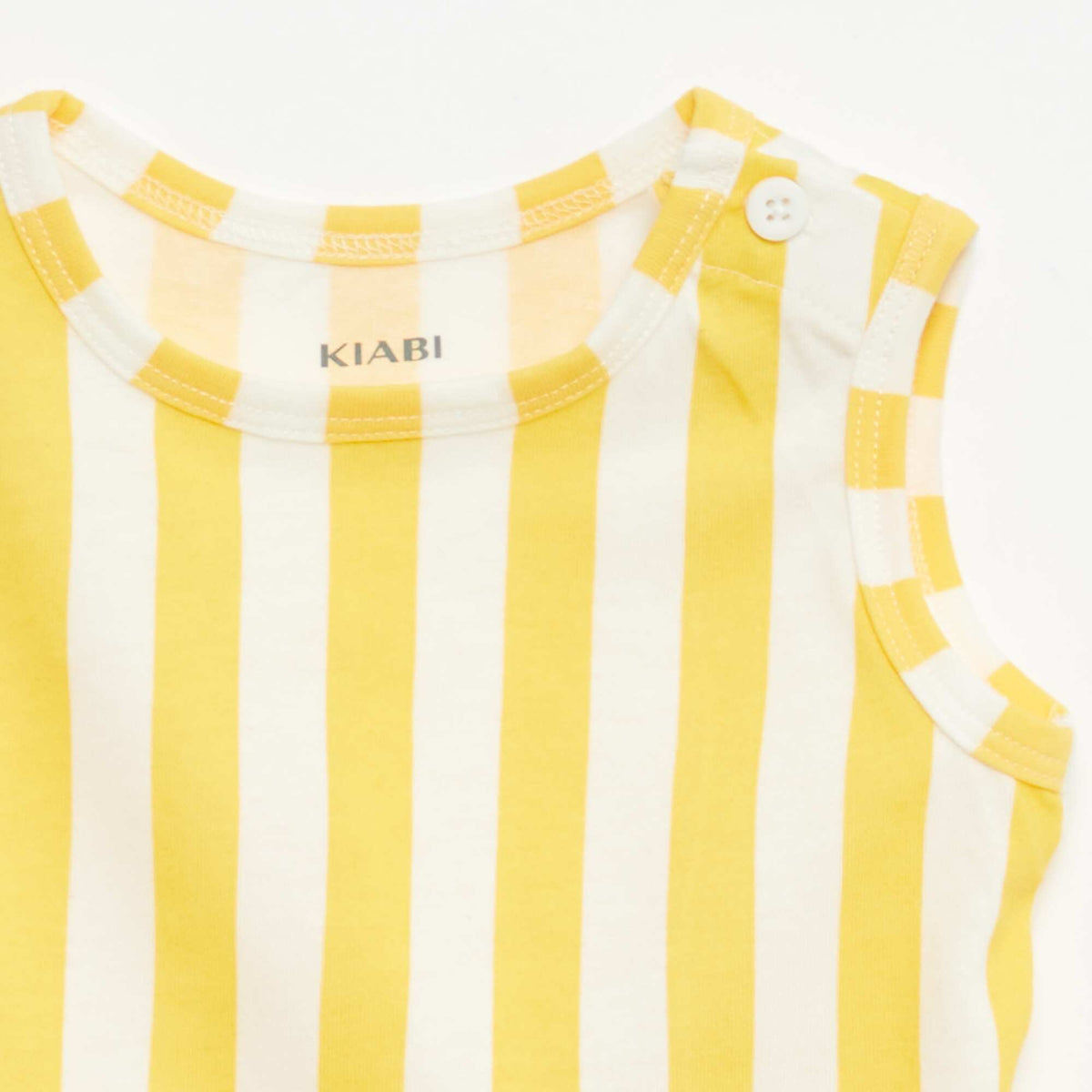Pack de 2 camisetas de tirantes AMARILLO