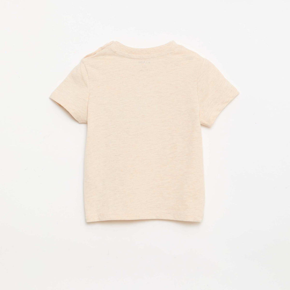 Camiseta con estampado animado BEIGE