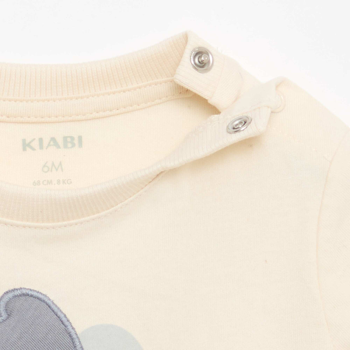 Camiseta con estampado animado BLANCO