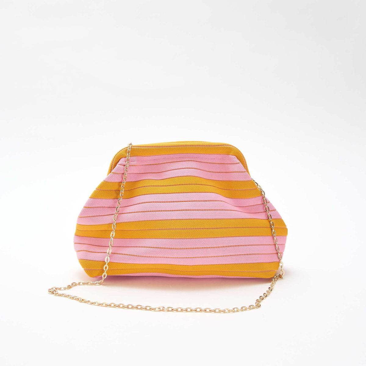 Bolso bandolera estilo saco AMARILLO