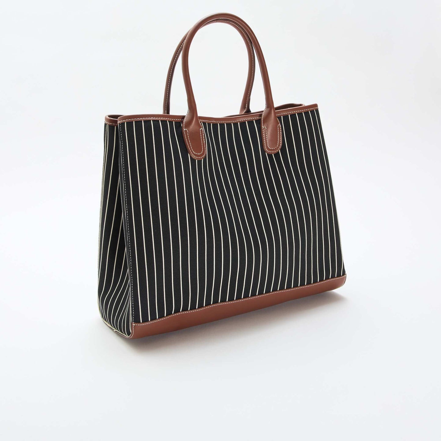 Bolso tote de tela NEGRO