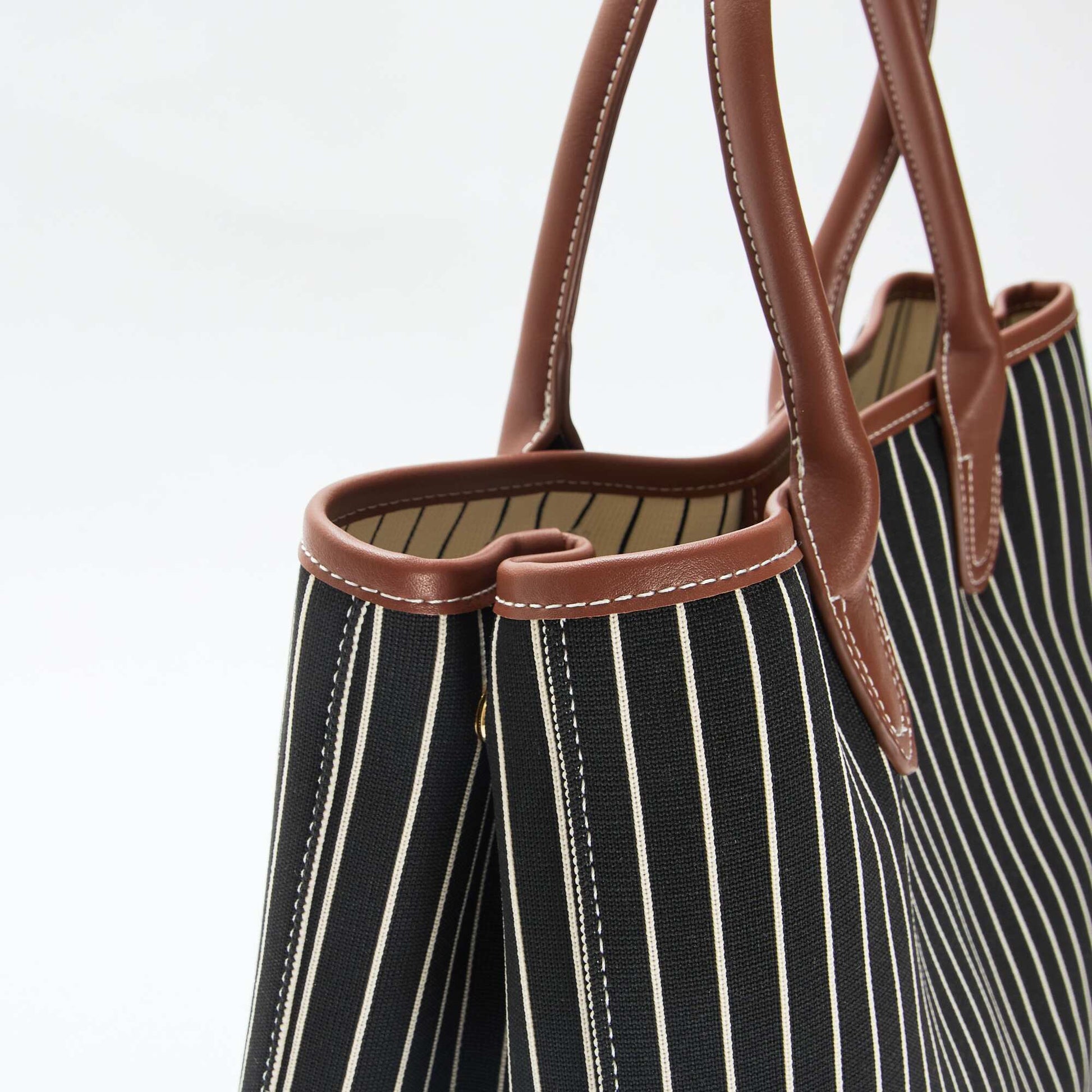 Bolso tote de tela NEGRO