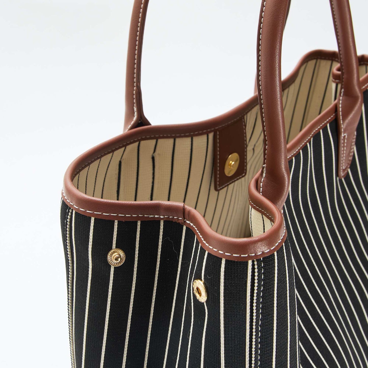 Bolso tote de tela NEGRO
