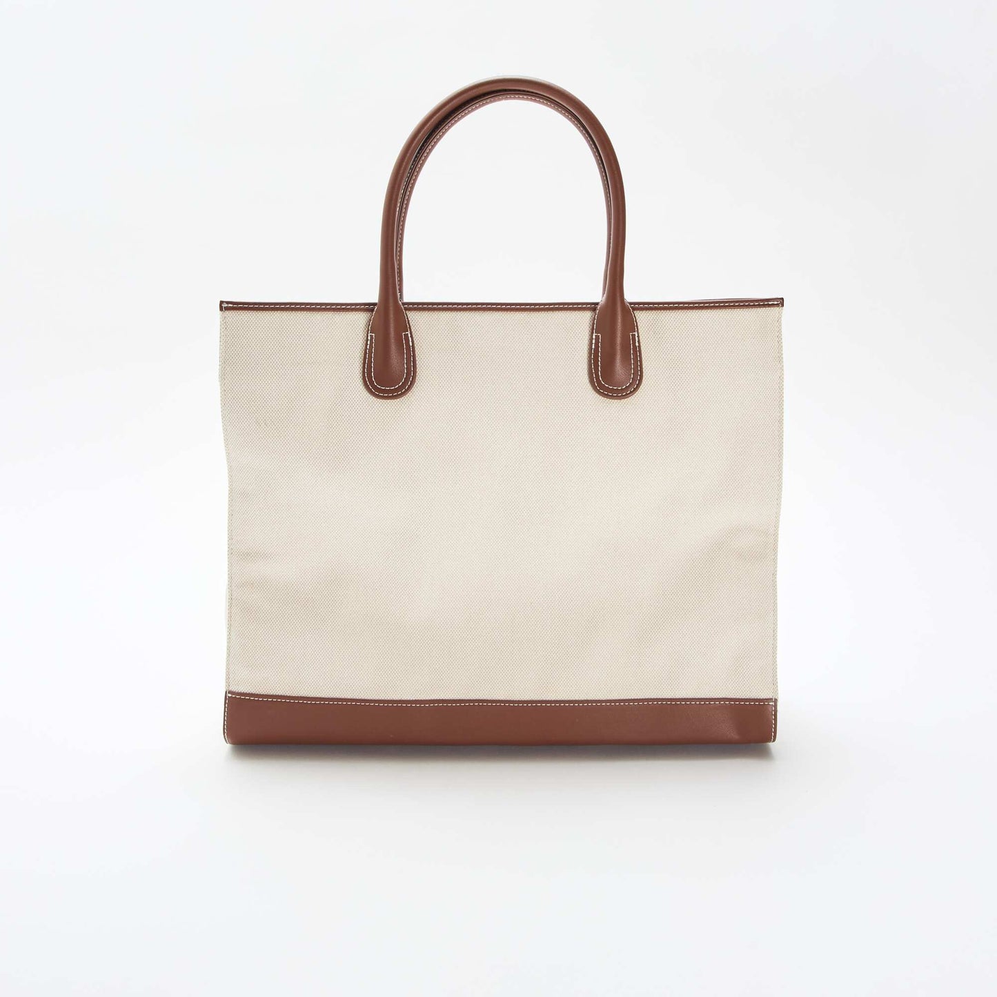 Bolso tote de lona BEIGE