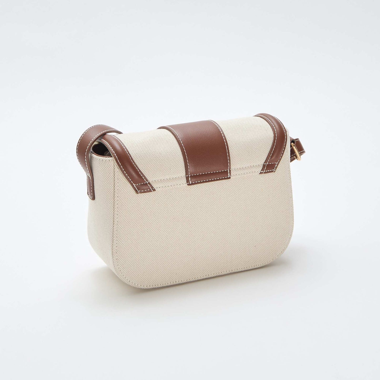 Bolso de mano con bandolera BEIGE