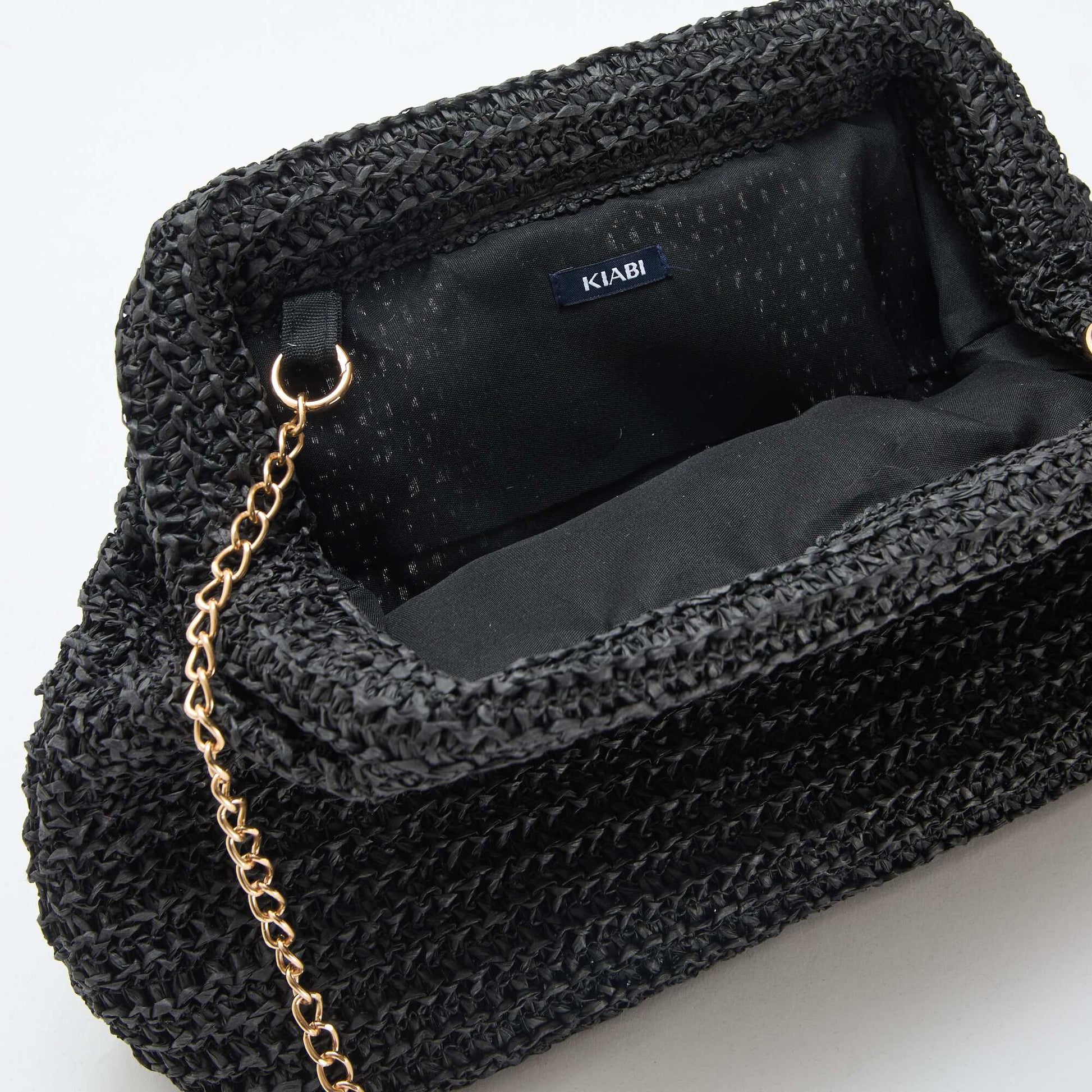 Bolso tipo saco NEGRO