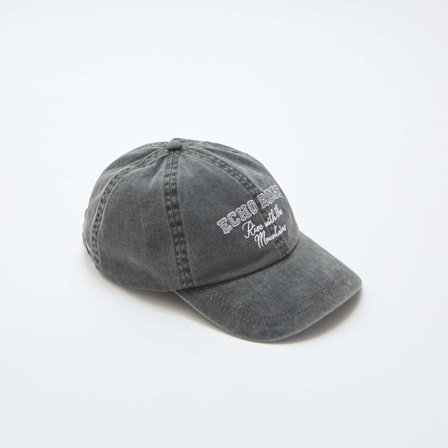 Gorra de algodón NEGRO