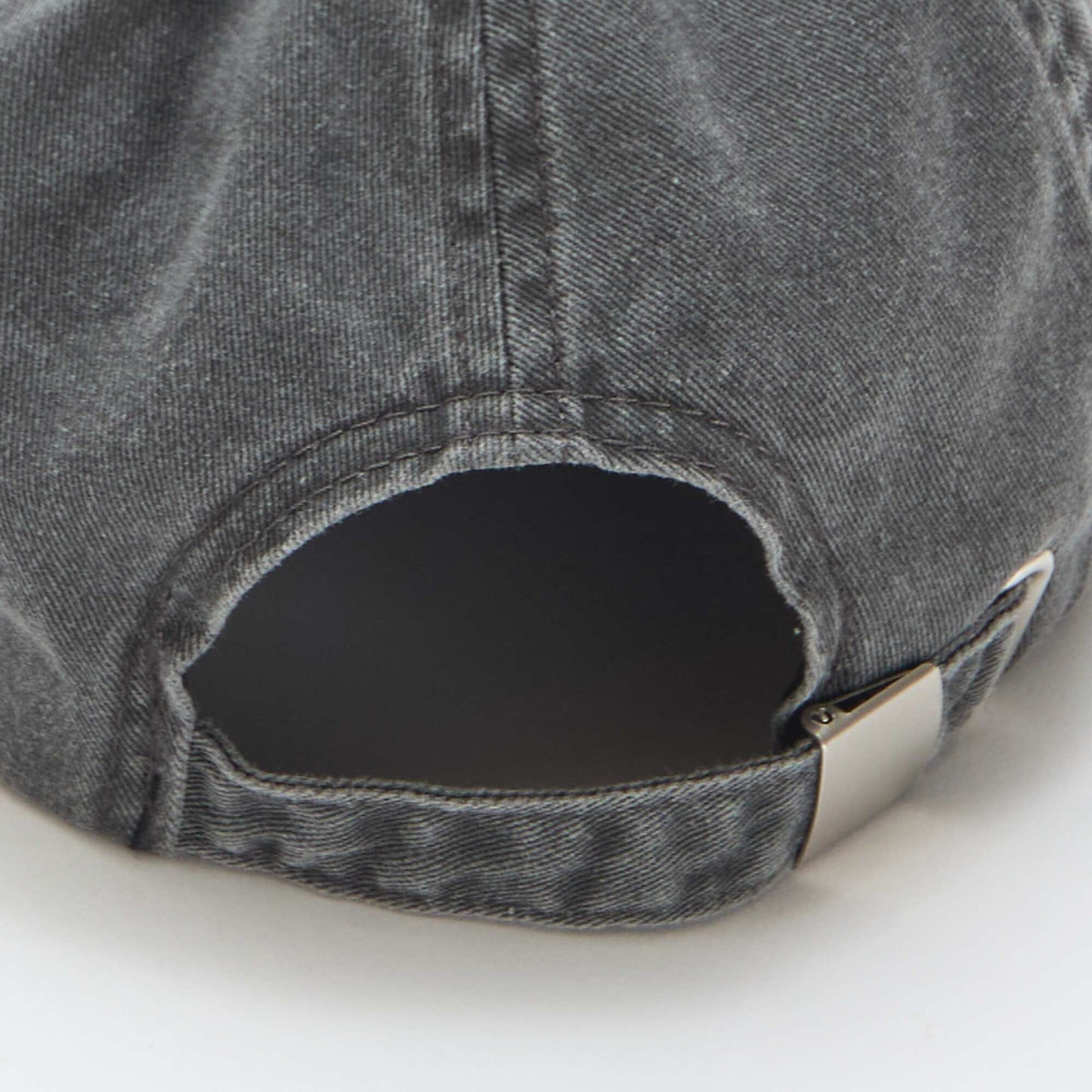 Gorra de algodón NEGRO