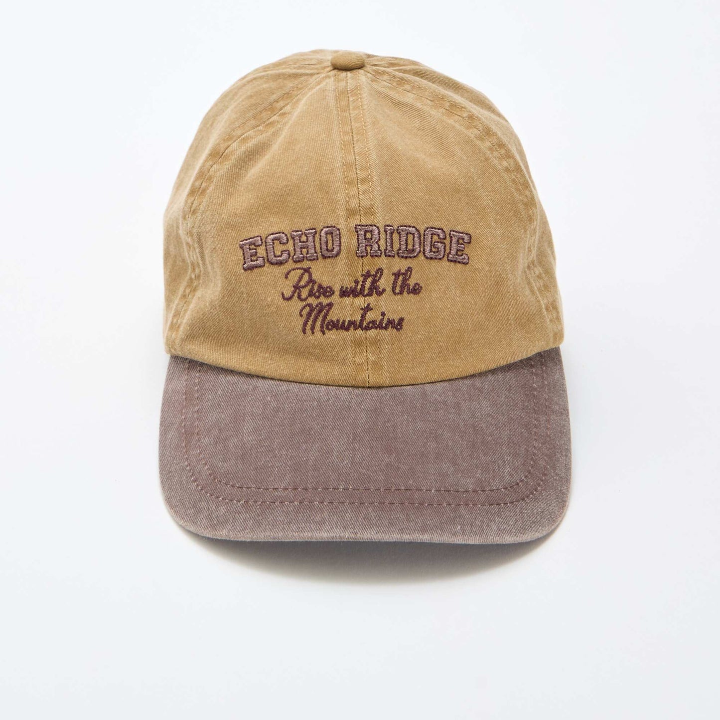 Gorra de algodón MARRON