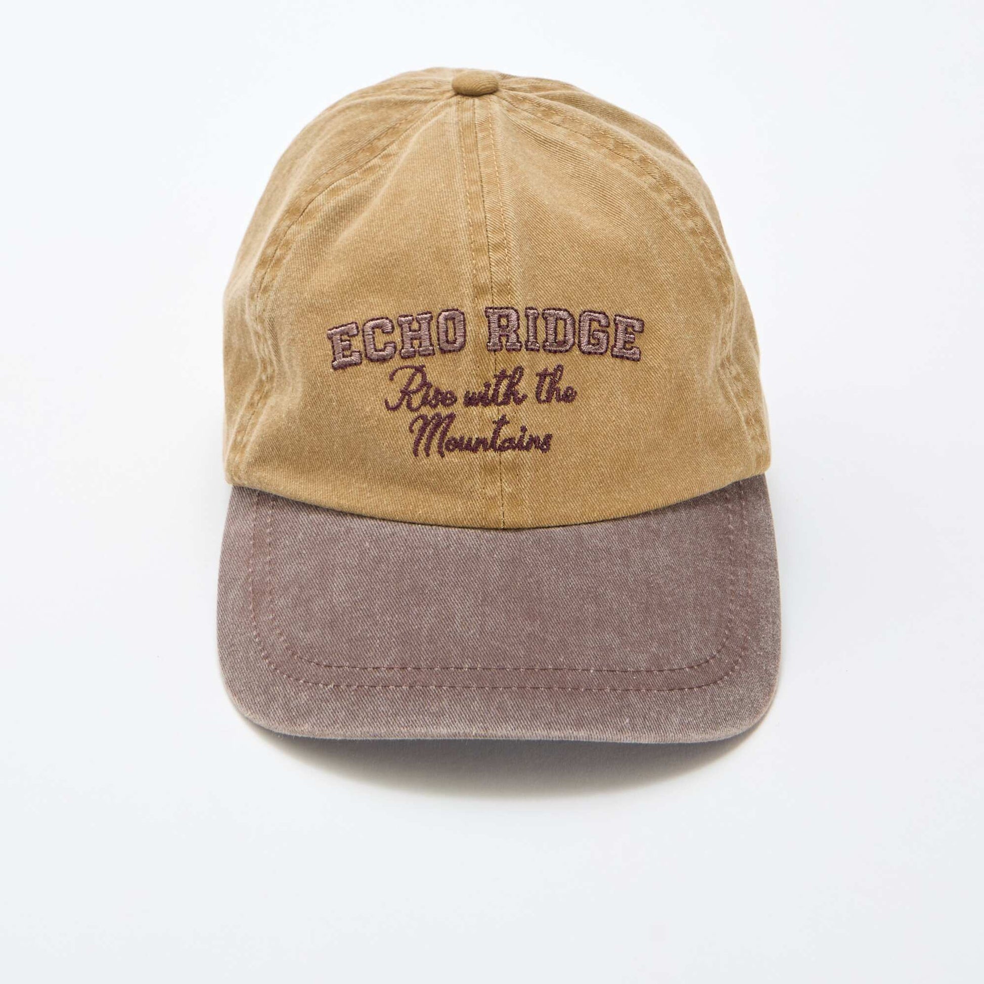 Gorra de algodón MARRON
