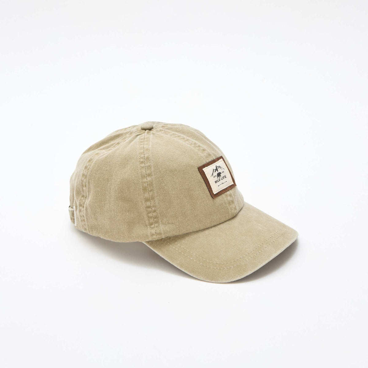 Gorra de tela BEIGE