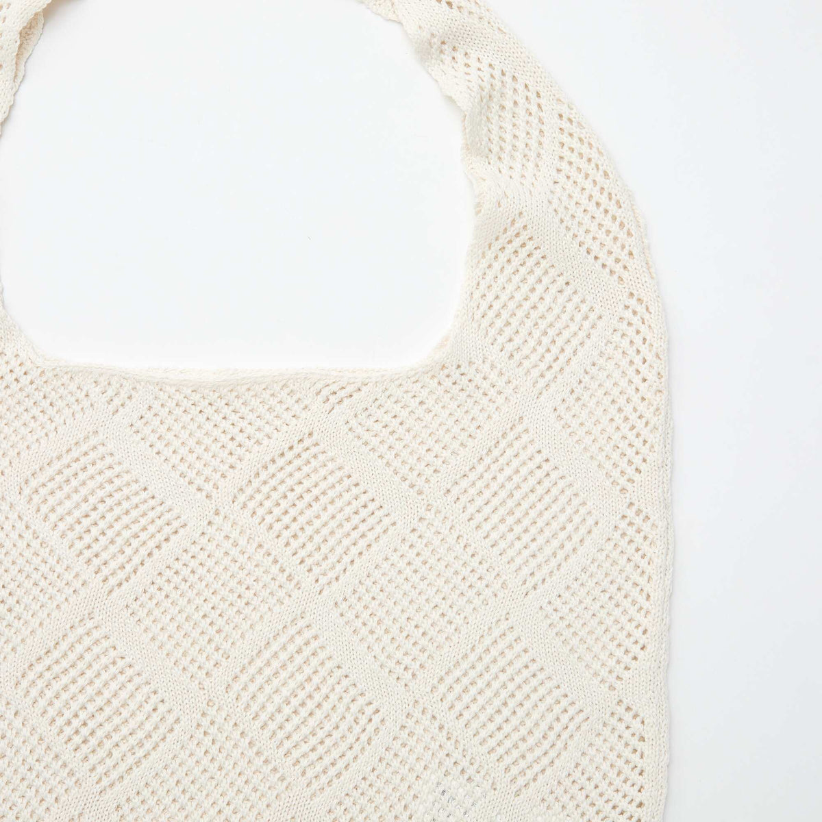 Bolso bandolera de ganchillo BEIGE