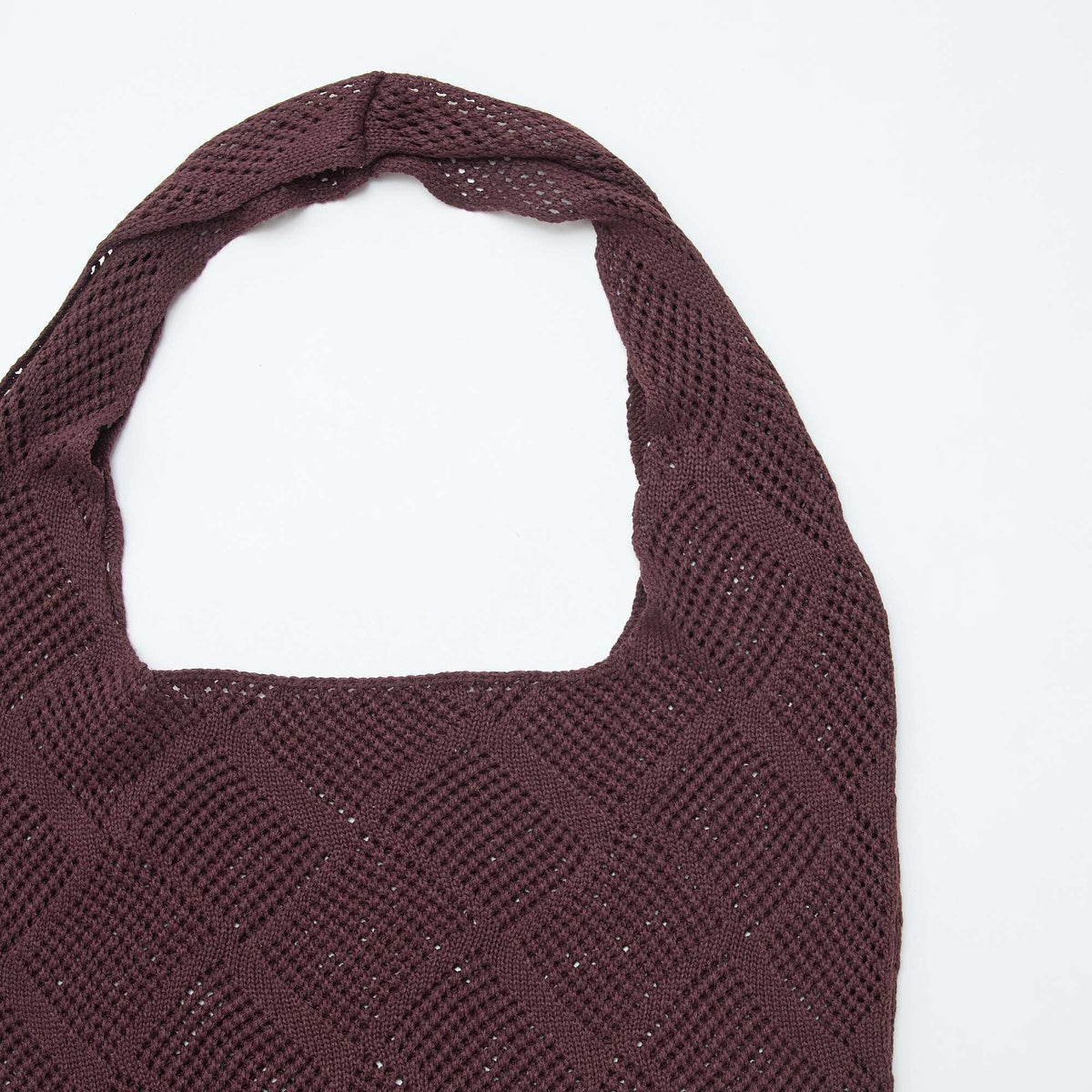 Bolso bandolera de ganchillo PURPURA
