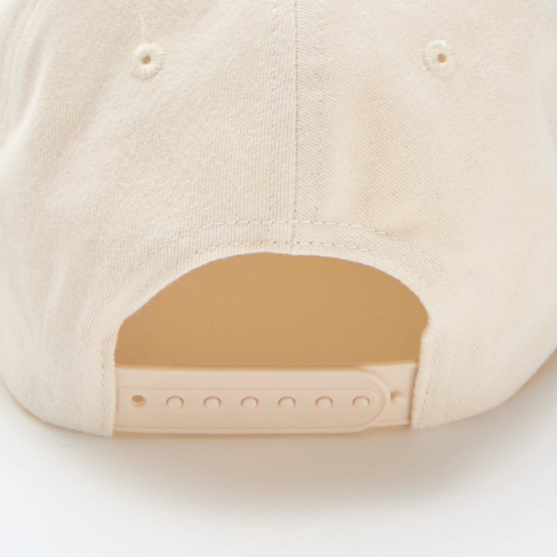 Gorra de algodón BEIGE
