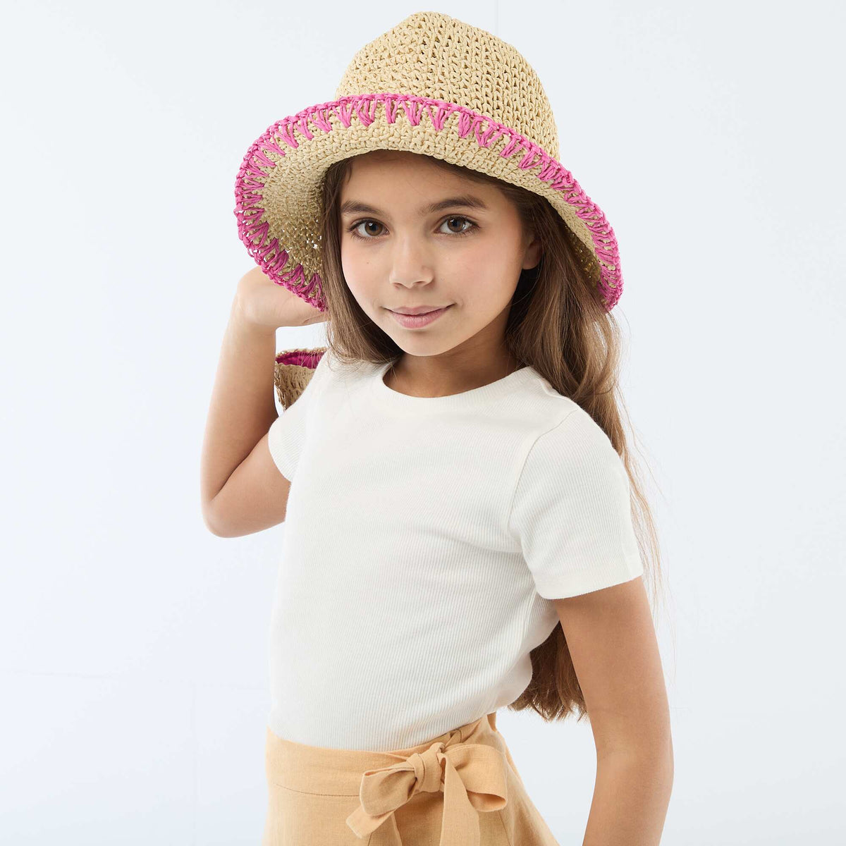 Sombrero forma campana BEIGE
