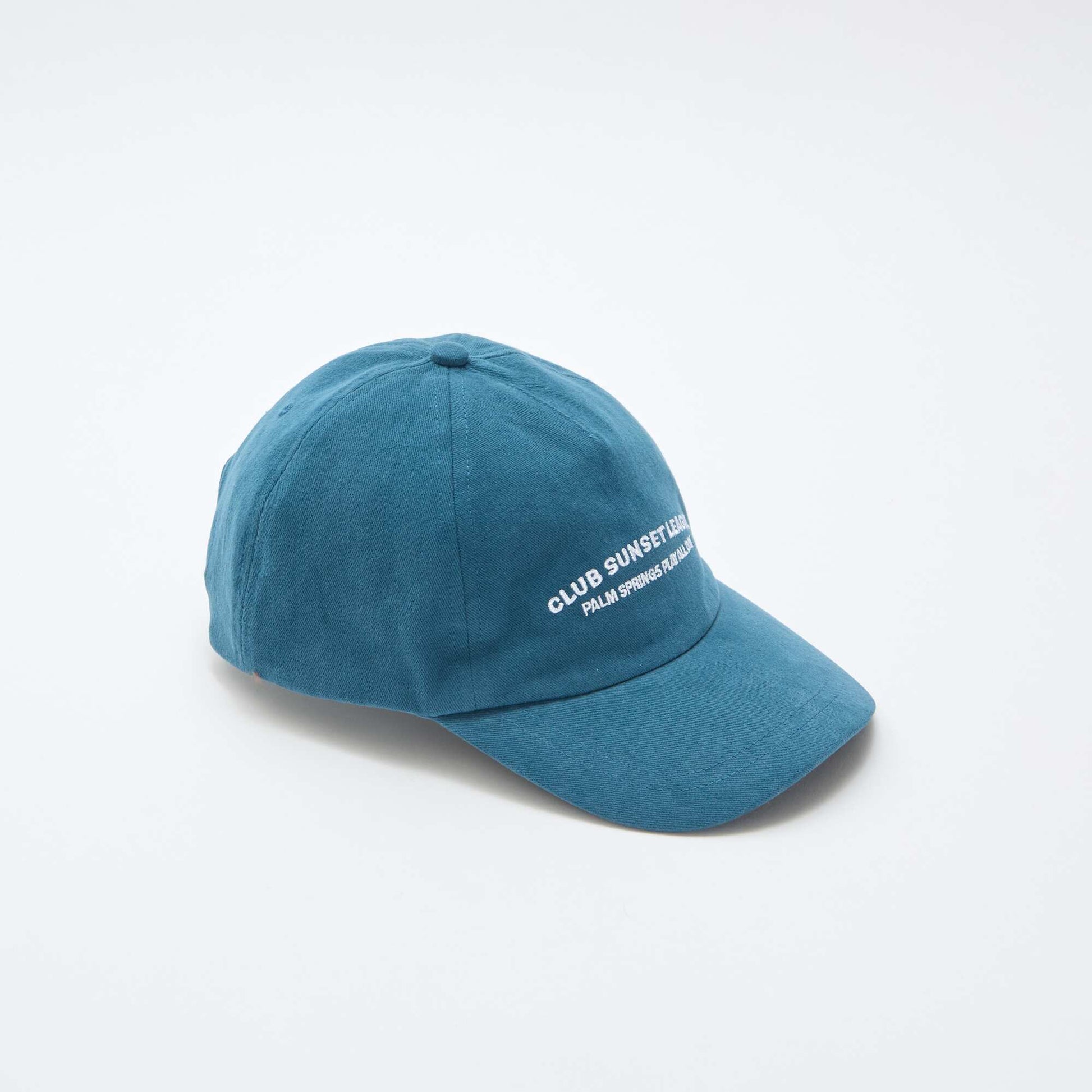 Gorra de algodón AZUL