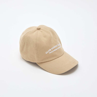 Gorra de algodón BEIGE
