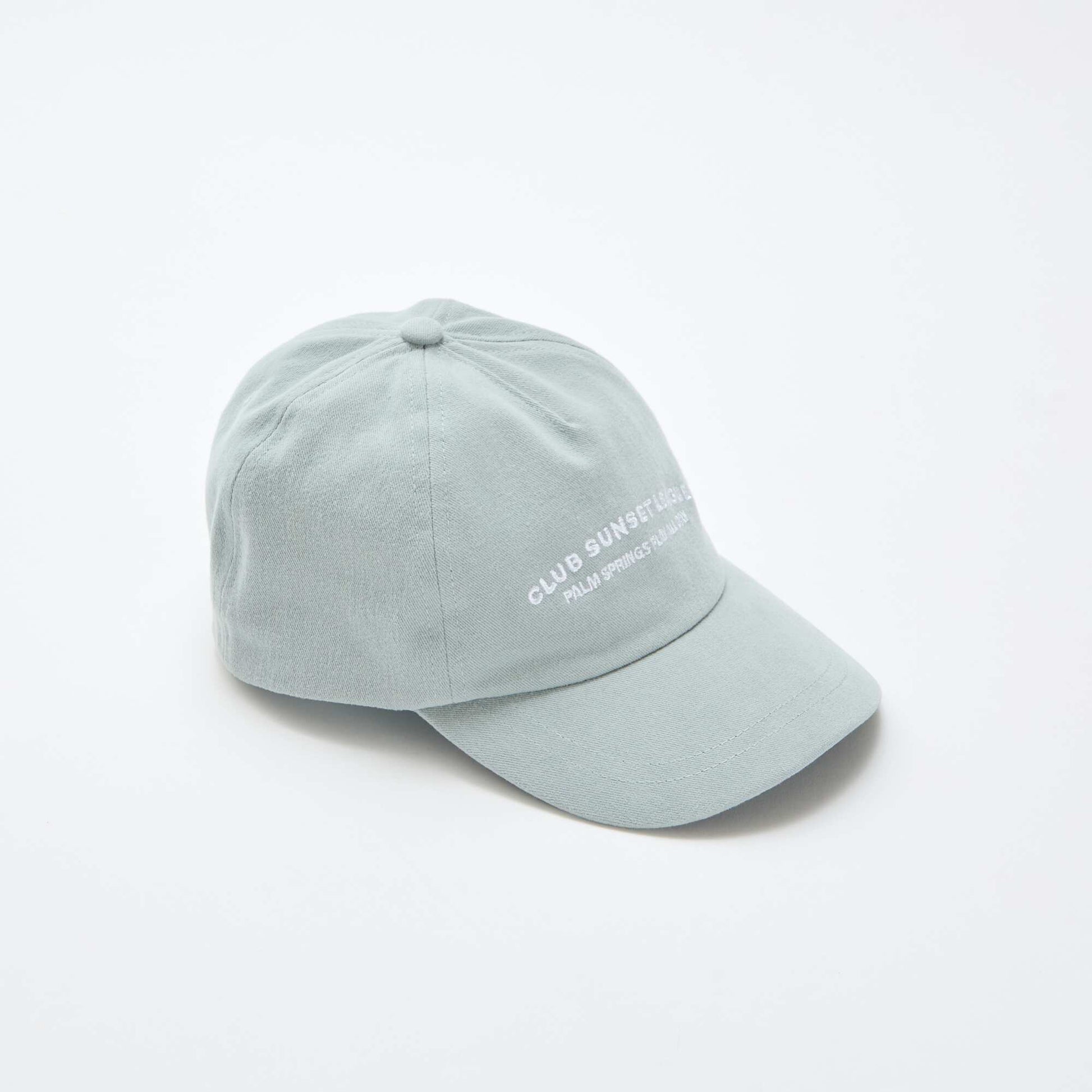 Gorra de algodón VERDE