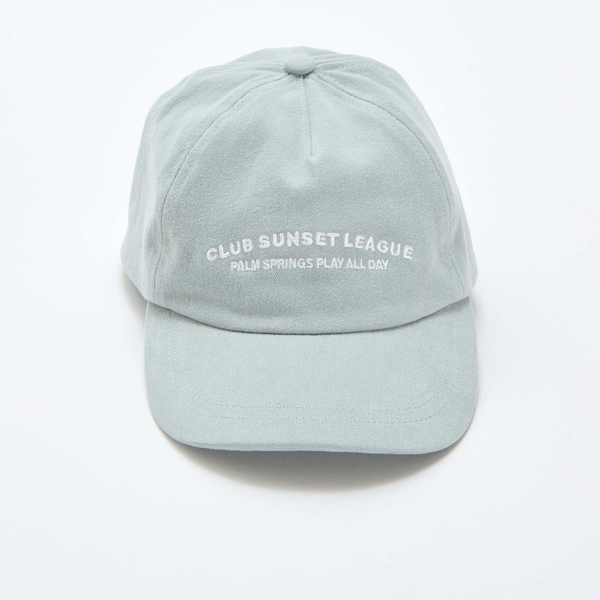 Gorra de algodón VERDE