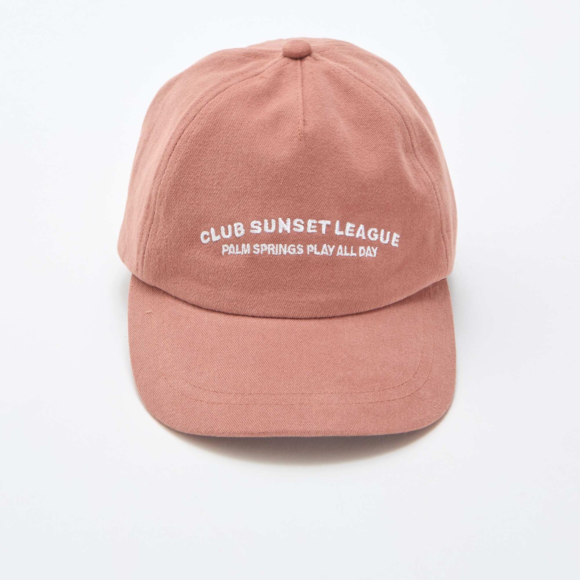 Gorra de algodón NARANJA