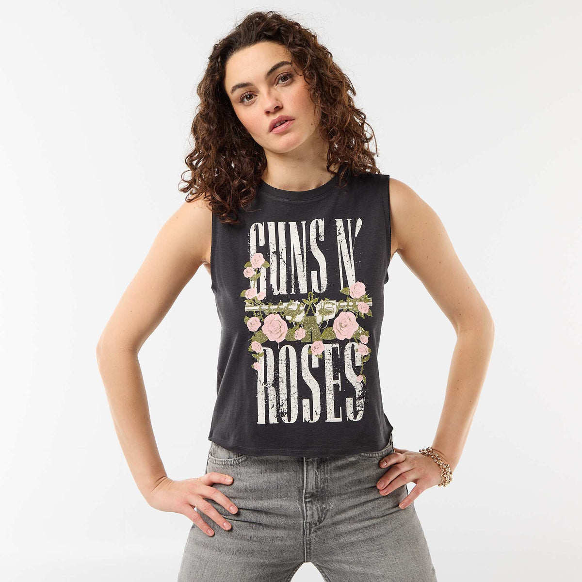 Camiseta sin mangas 'Guns N'Roses' NEGRO