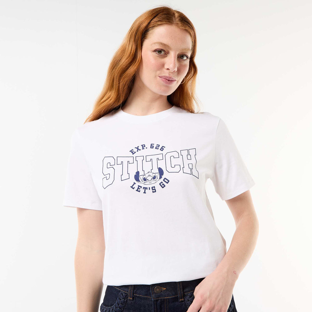 Camiseta 'Stitch' 'Disney' BLANCO