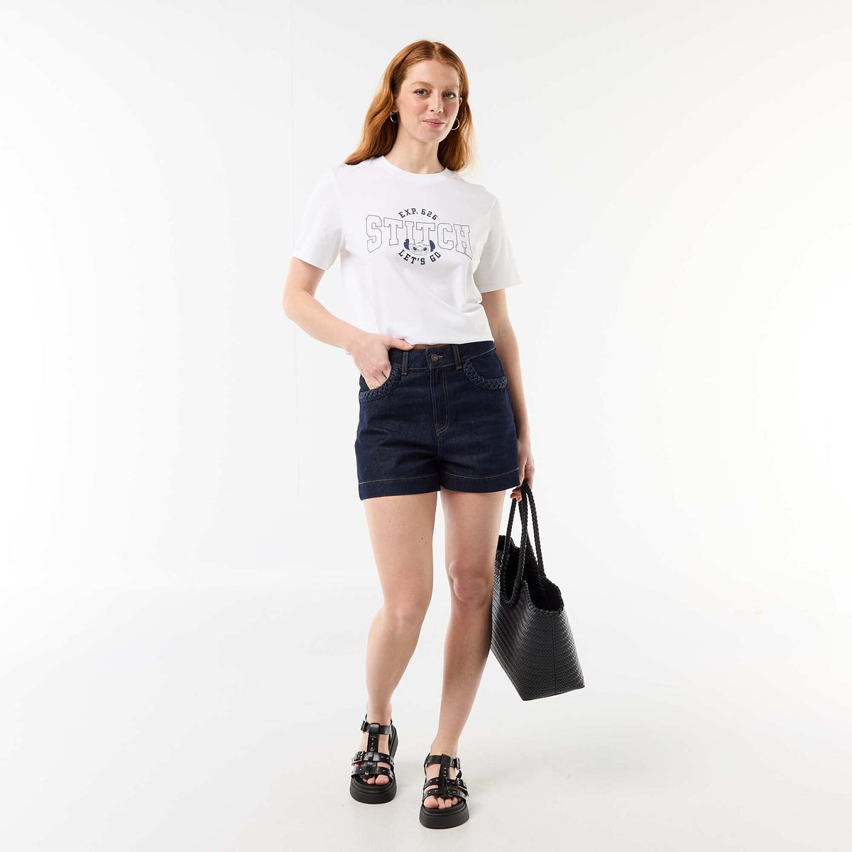 Camiseta 'Stitch' 'Disney' BLANCO