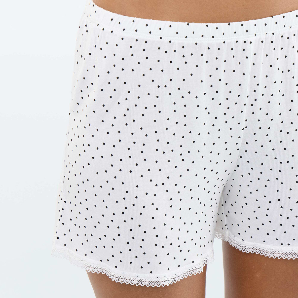 Conjunto de pijama corto - 2 piezas BLANCO